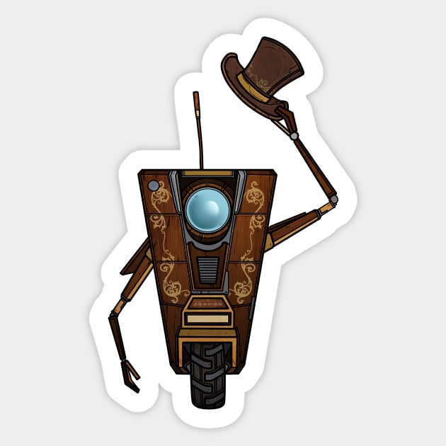 Jacobs Claptrap Sticker by maryallen138